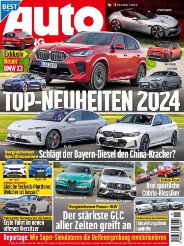 Cover: Auto Zeitung Magazin No 11 vom 08  Mai 2024