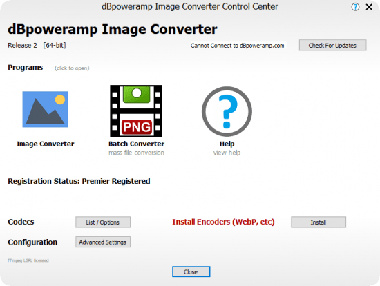 dBpoweramp Image Converter R2 Premier 2.0.0.1