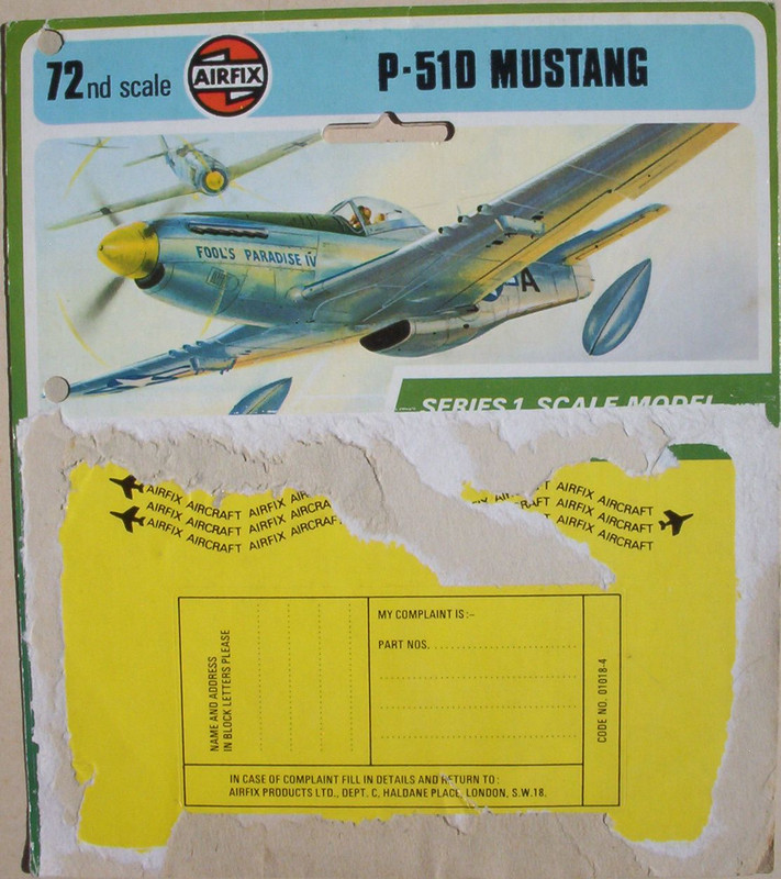Airfix 72 P-51D Mustang T4 Header