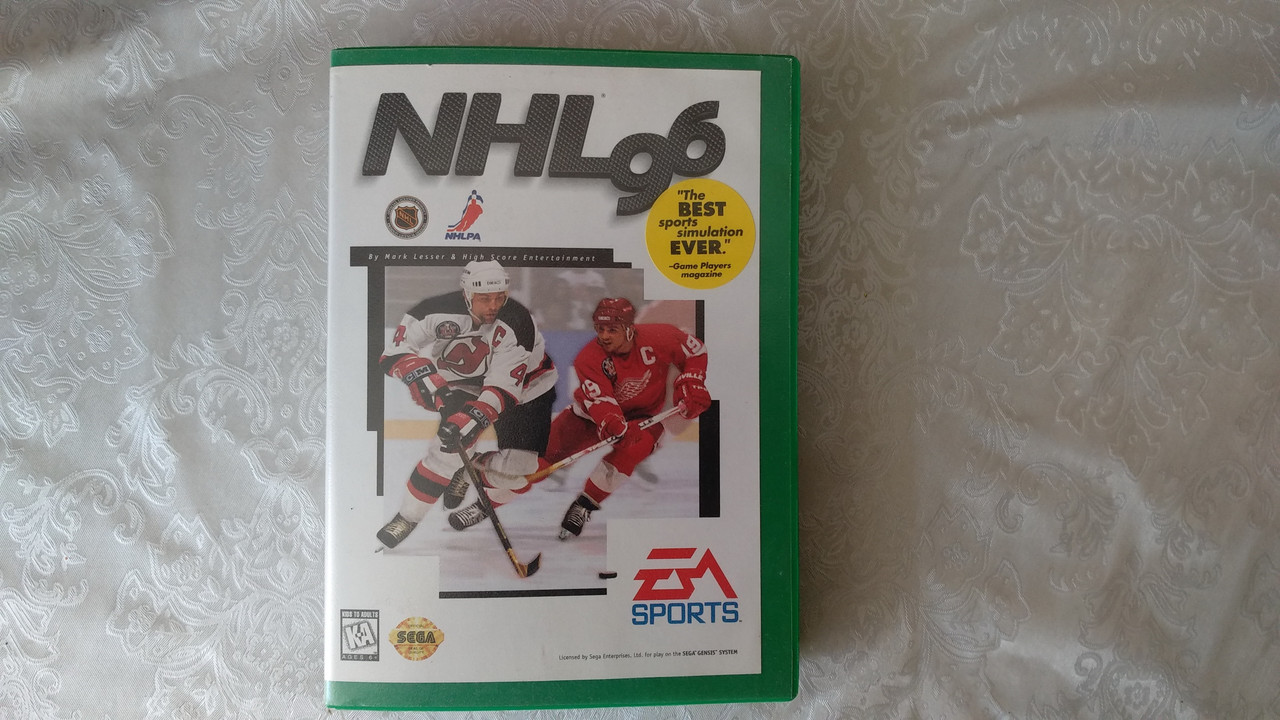 GBX.ru -> NHL All-Star Hockey 95, NHL 96 [Sega Genesis]