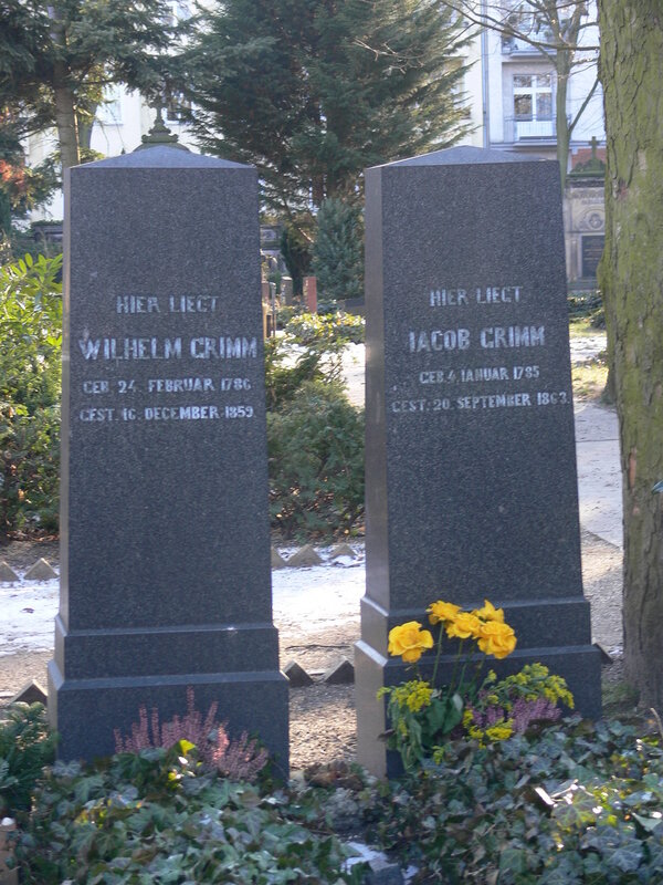 Alter-St-Matth-us-Kirchhof-Grimm-Wilhelm-Jacob