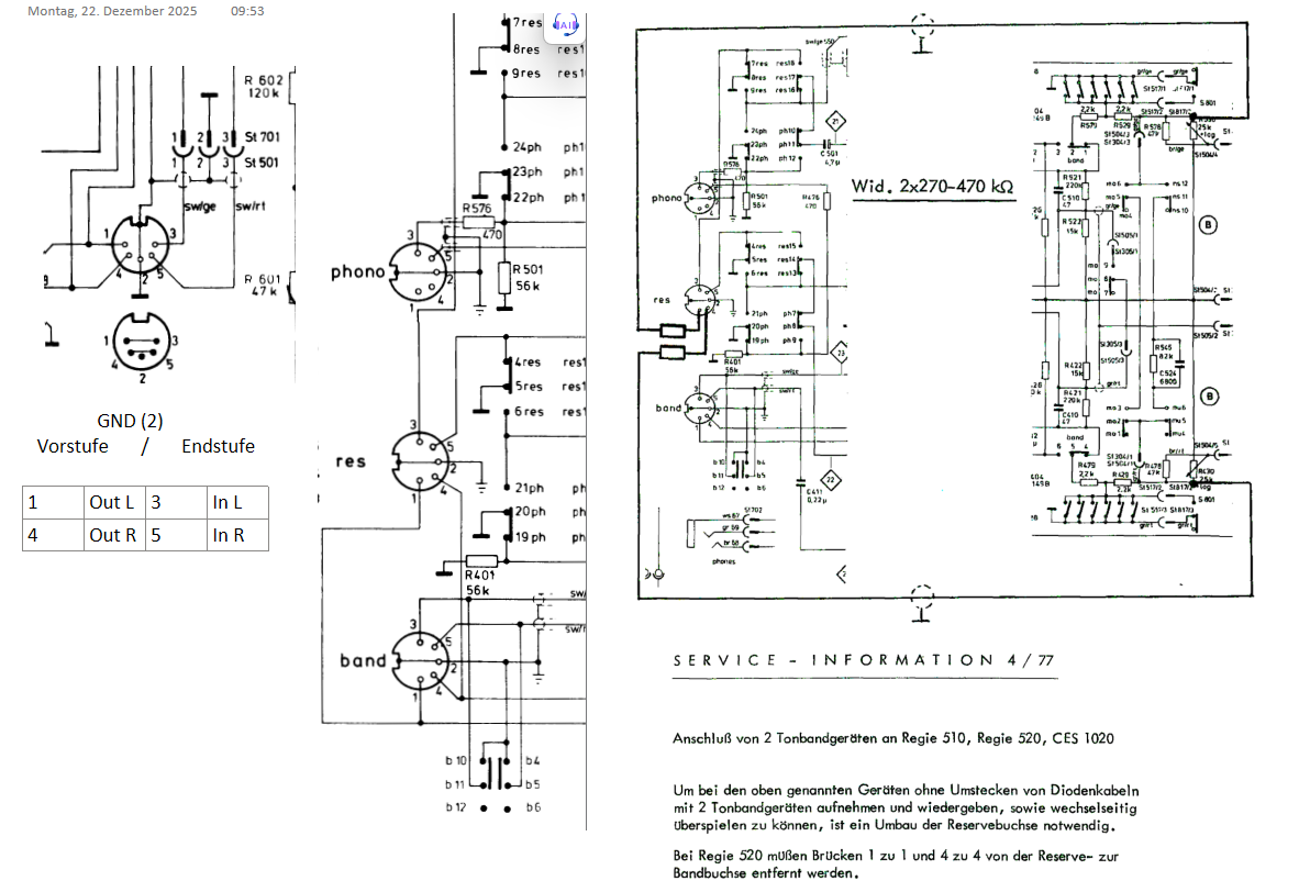 CEV520 Reserbe Buchse