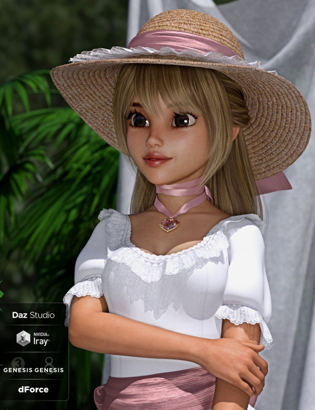 Laura Hair with dForce for Genesis 3 and 8 Female(s) Laura Hair with dForce for Genesis 3 and 8 Female(s)