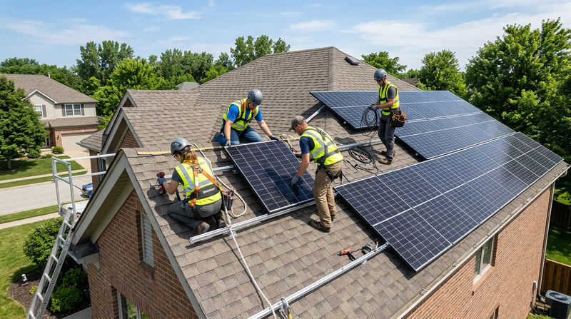 Long Island skylight installation project