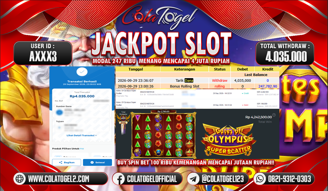 JACKPOT SLOT GACORR !!!