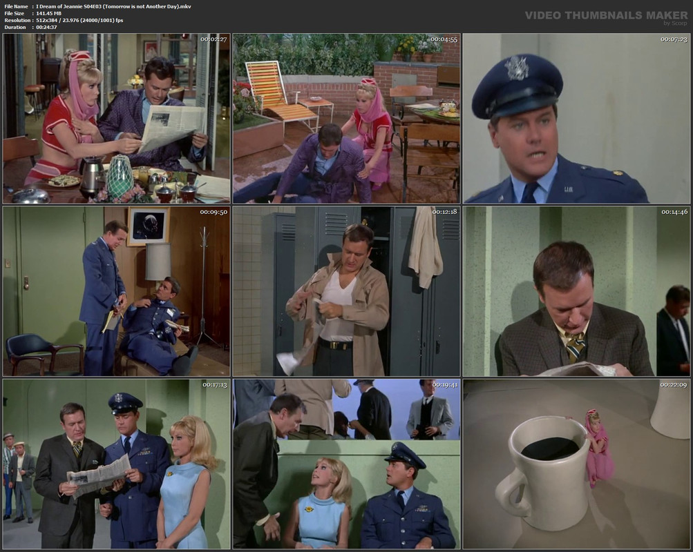 I Dream of Jeannie S04E03 (Tomorrow is not Another Day).mkv