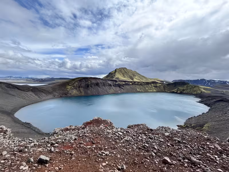 2º VIAJE A LA TIERRA DEL HIELO Y FUEGO DE 21 DIAS (en construcción) - Blogs de Islandia - 28/06/2025 Rumbo a Landmannalaugar con aguadilla incluida. (14)