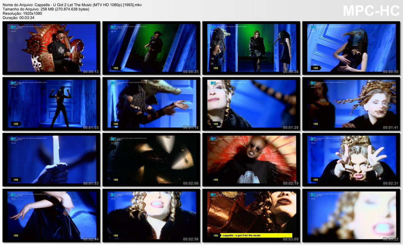 Cappella - U Got 2 Let The Music (MTV HD 1080p) [1993].ts