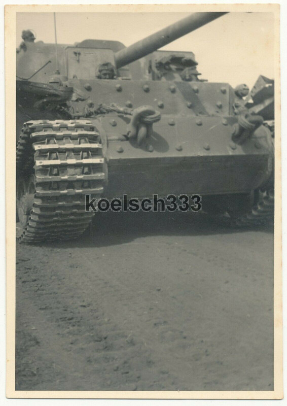 Foto Panzerjäger Tiger (P) Ferdinand schwerer Jagdpanzer südl. Orel Russland