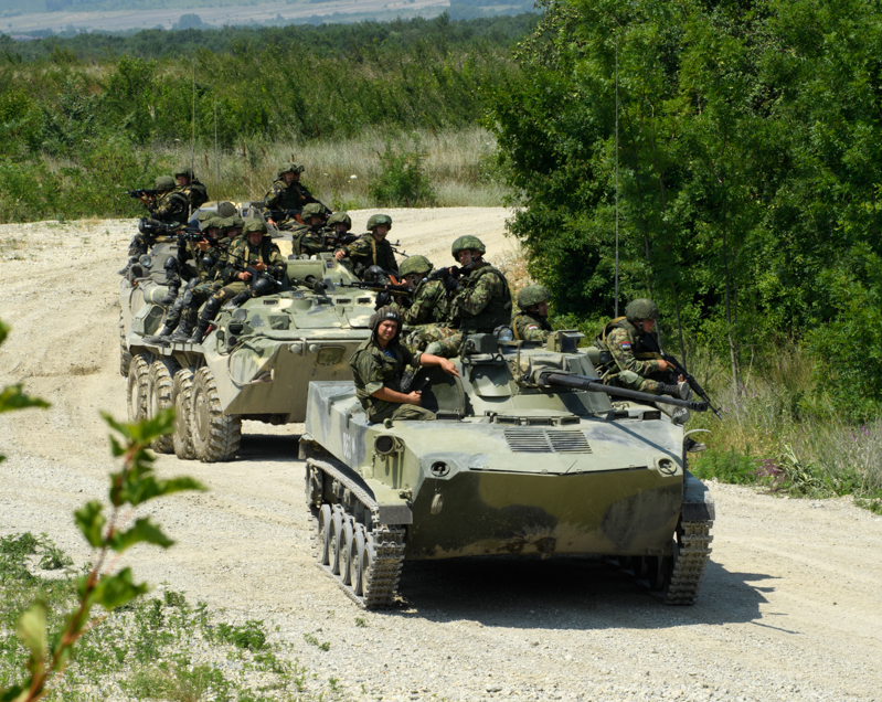Serbian army in Mongolia