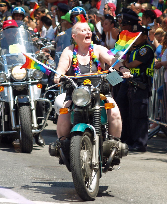 A_Dyke_on_a_Bike_by_David_Shankbone