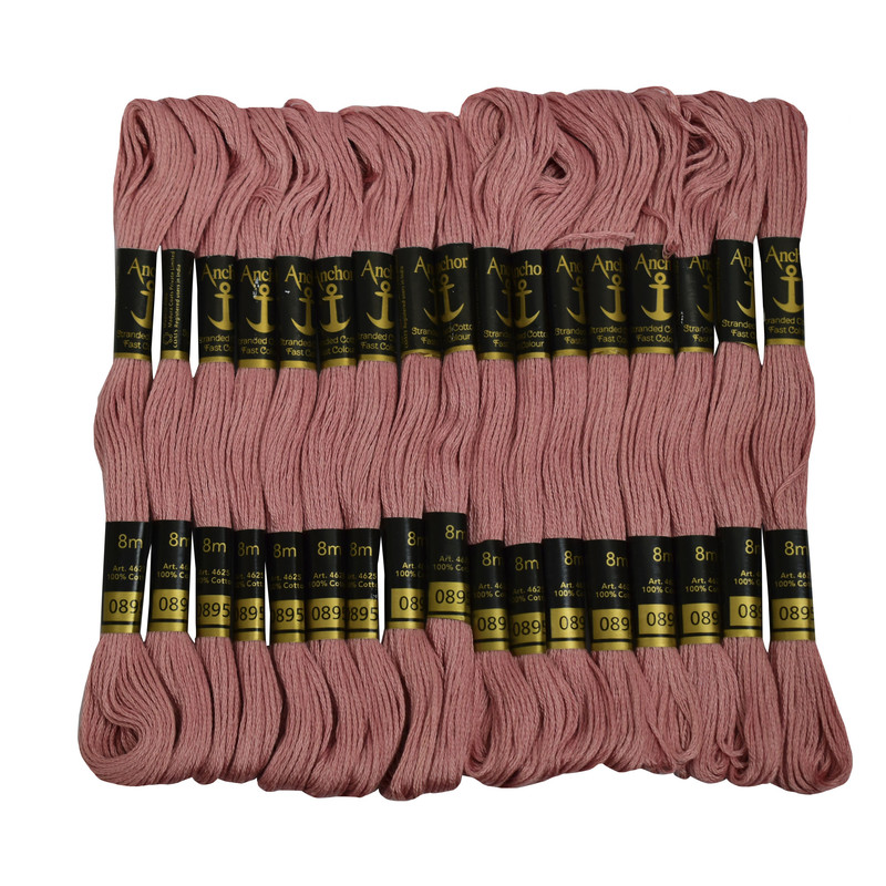 Anchor Cross Stitch Threads Stranded Cotton Beautiful Embroidery Floss 25 Skeins - Picture 93 of 156
