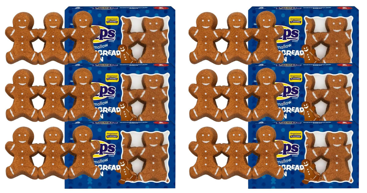 Sweeten the Holidays: Gingerbread Man Peeps for Sweeten the Holidays: Gingerbread Man Peeps for