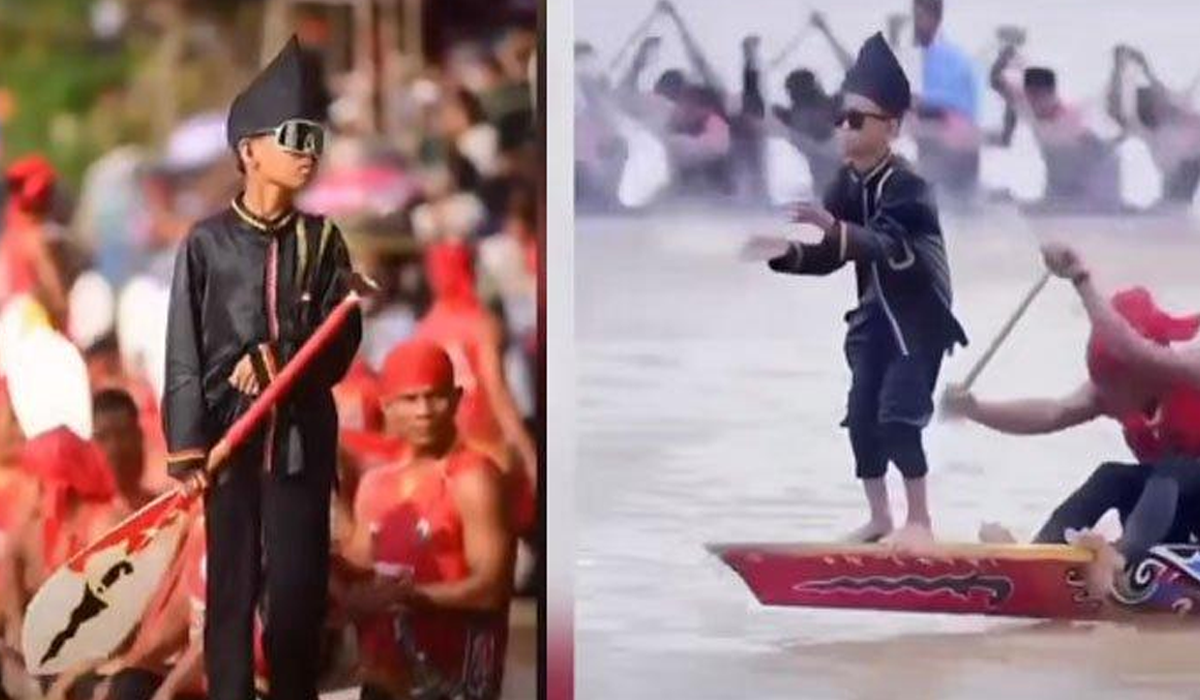 Tarian Dika Bocah Pacu Jalur Viral Membawa Budaya Riau Mendunia
