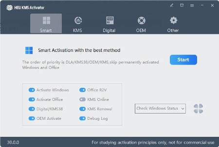 HEU KMS Activator 30.1.0