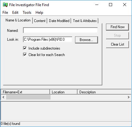 File Investigator Tools 3.23.02