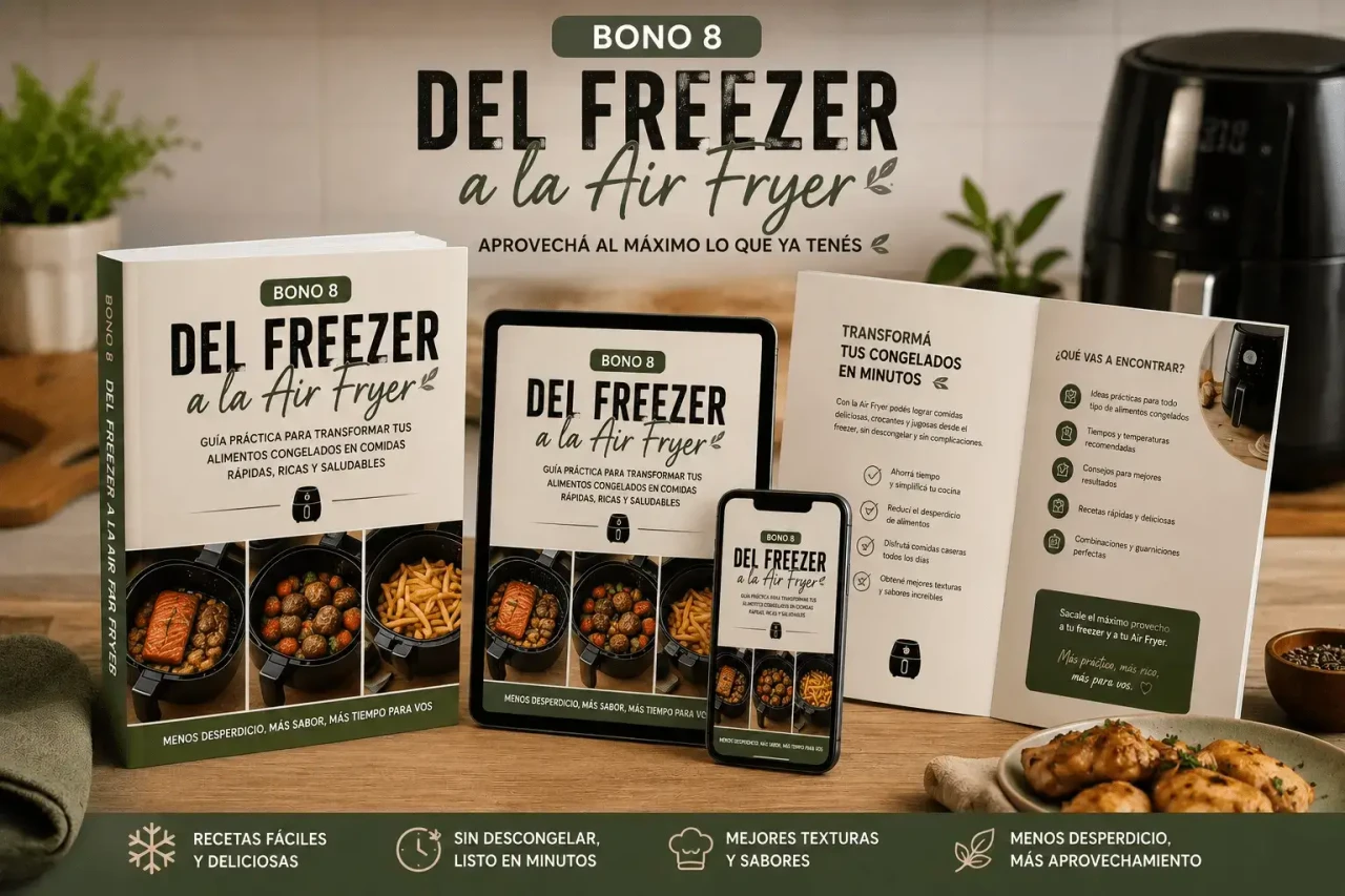 Del Freezer a tu Air Fryer
