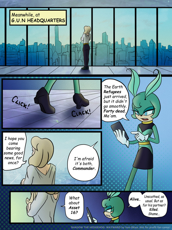 Shadow the Hedgehog: Wayward (Fan Comic) - Chapter 1 - Vee_Skies