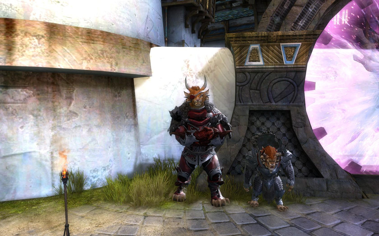 Scharren's Size VS Charr