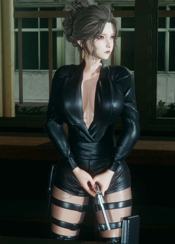 [4.28优化更新]三张性感美艳御姐特工人物卡分享（附赠DHH+Graphics光影）