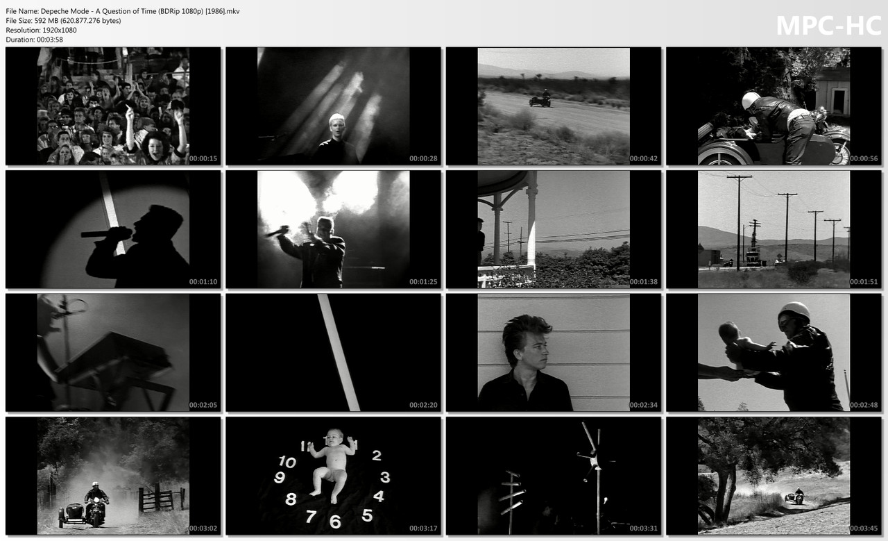 Depeche Mode - A Question of Time (BDRip 1080p) [1986]
