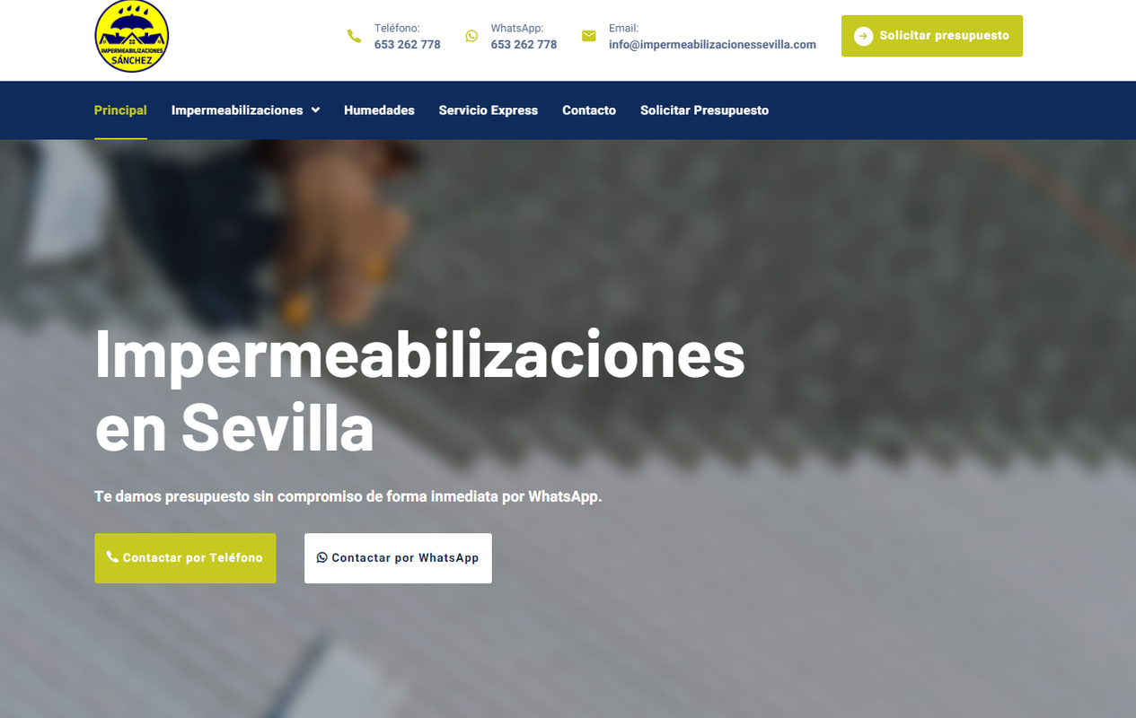 impermeabilizaciones en sevilla