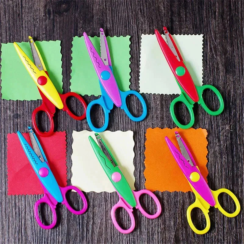Tijeras metálica cuchilla en acero decorativas de corte decorati