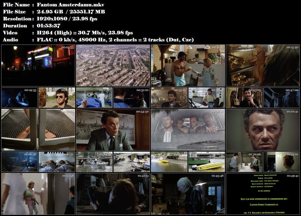 Fantom Amsterdamu / Amsterdamned (1988)