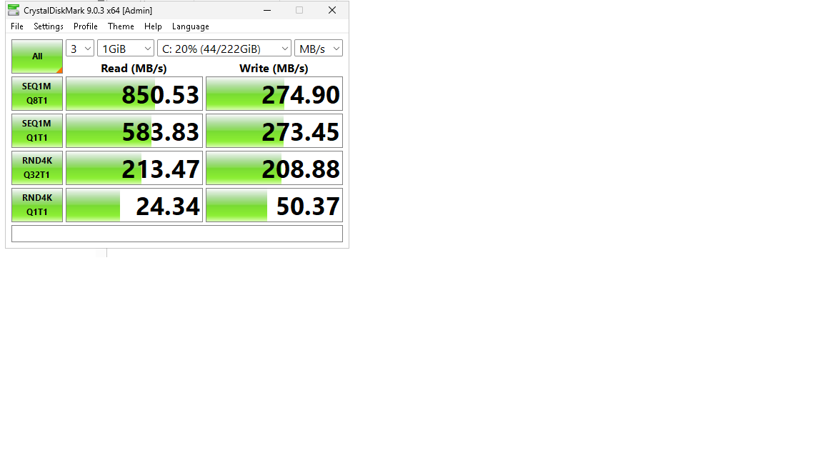 drive speed ssd
