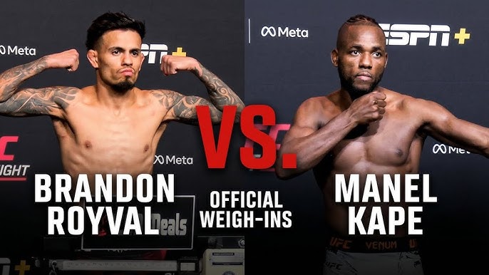 Кантар преди UFC on ESPN: Ройвал - Капе