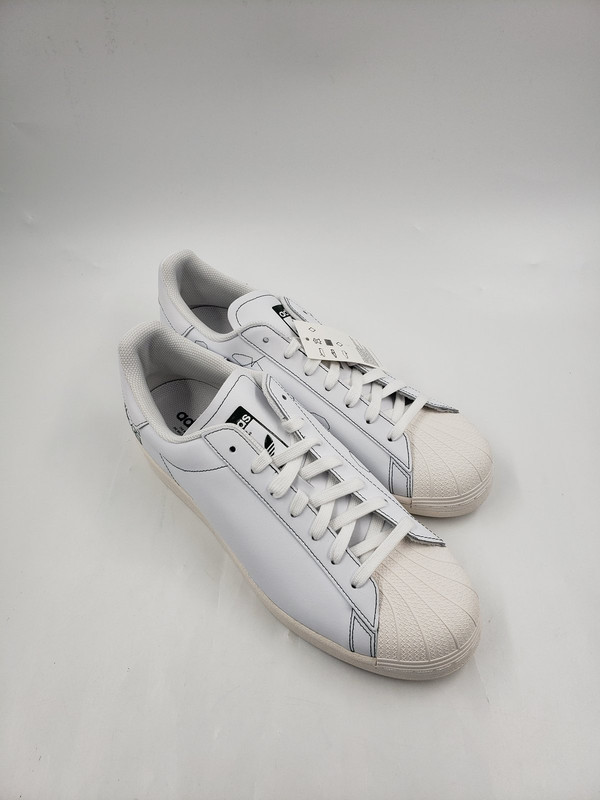 ADIDAS SUPERSTAR PURE FW 2835 CHALK WHITE TOKYO DESIGNS SHOES MEN SZ 12 EU  46 | MDG Sales, LLC