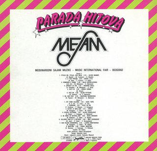 V.A. - Mesam '84 (Parada hitova) 1984 Omot-2