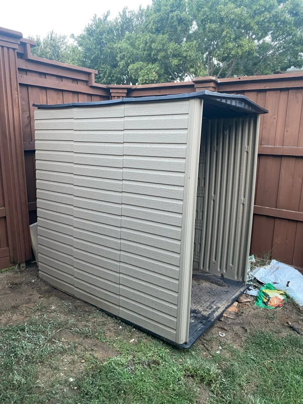 Shed Before Side