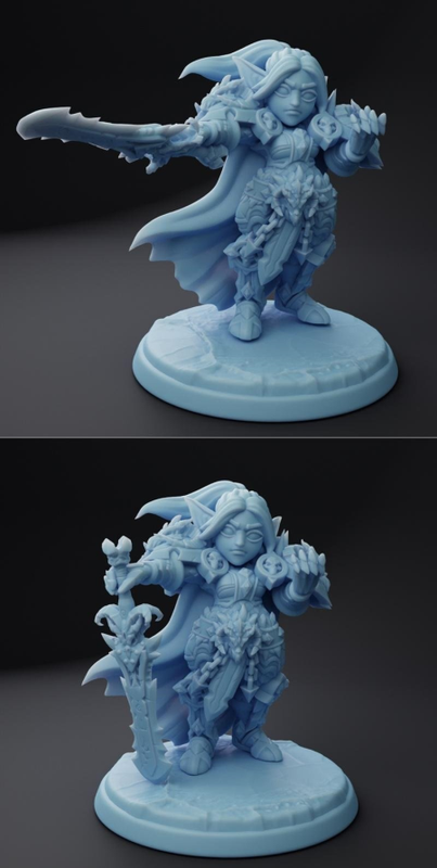 Oaken Hollow Heroes 2 – Runa – 3D Print Model