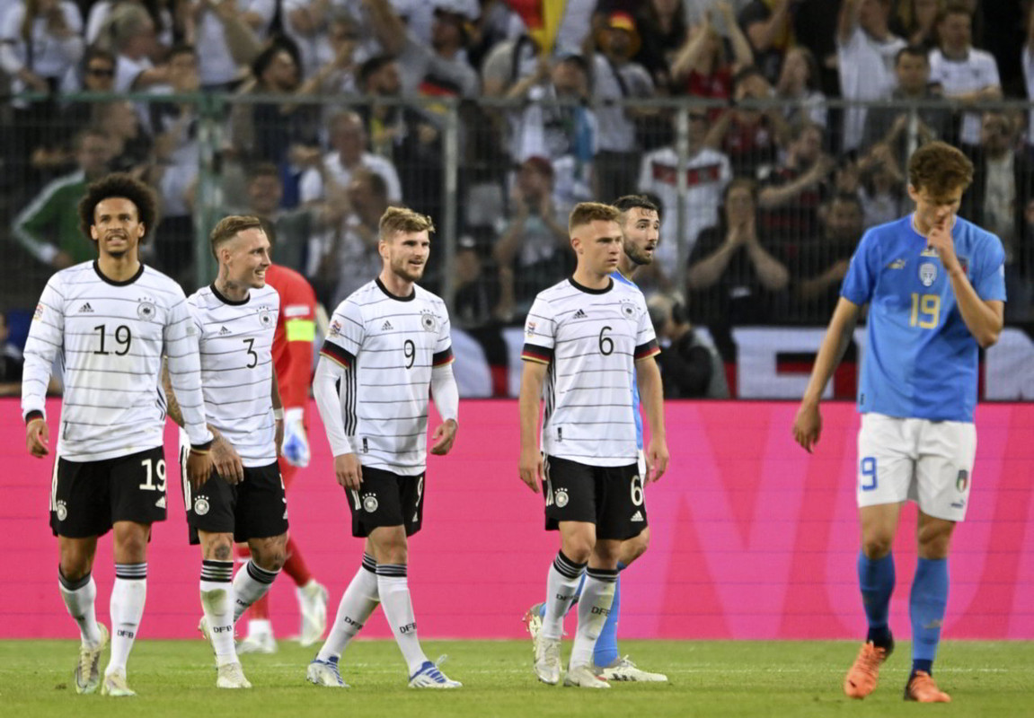 Germania-Italia: risultato pesante 5-2 chiude la prima fase di Nations League