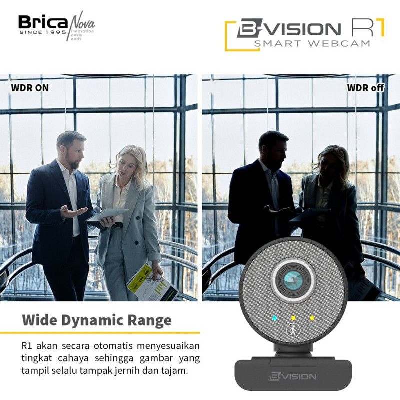 jual Brica B-Vision R1 AI Auto Tracking Webcam harga 