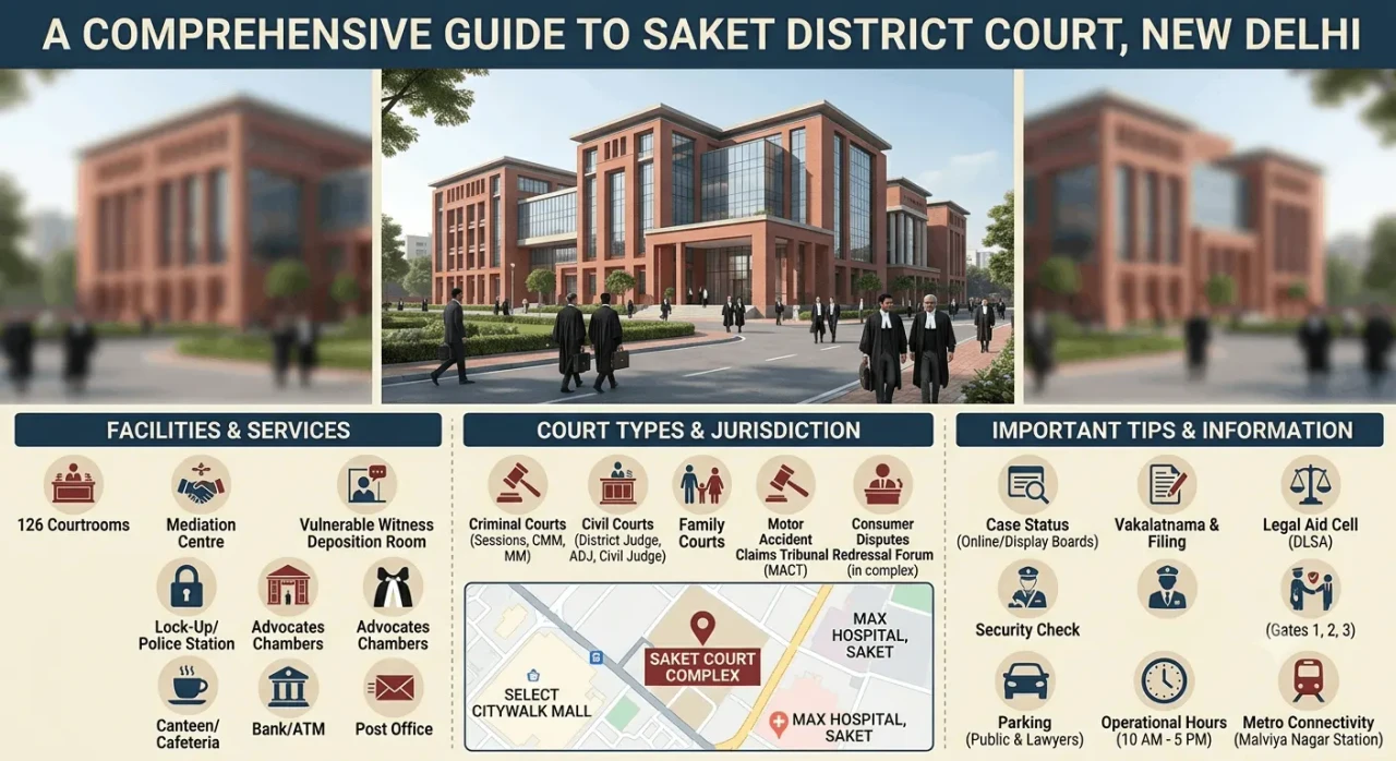 A Comprehensive Guide to Saket District Court Delhi