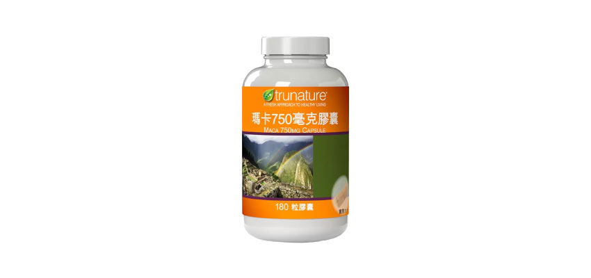 【trunature】瑪卡750毫克膠囊