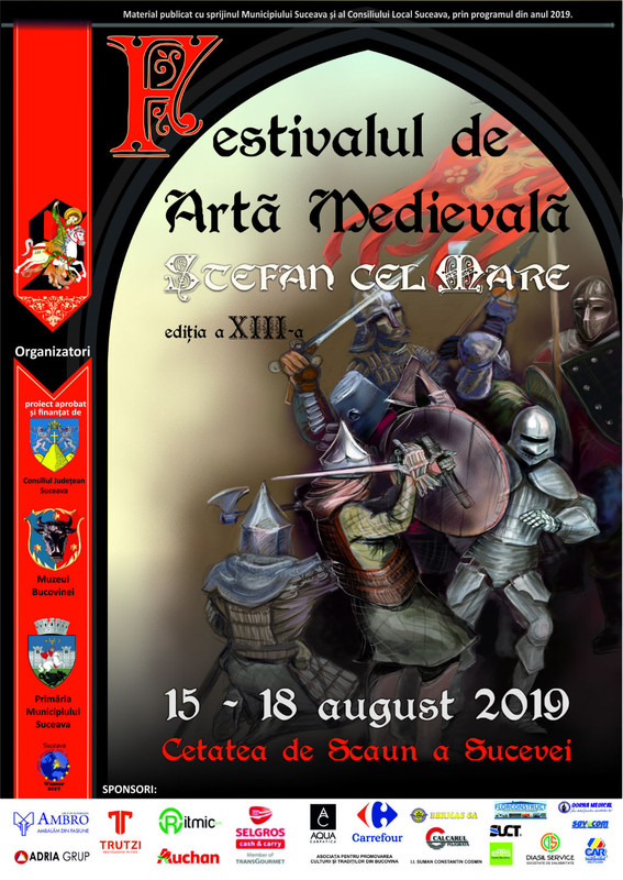 Festivalul de artă medievală „Ştefan cel Mare”, ediţia a XIII-a, Suceava