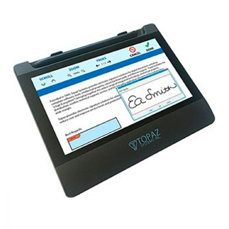 4748-1-DIGITALIZADOR DE FIRMA TOPAZ T  TD-LBK070VA GEMVIEW