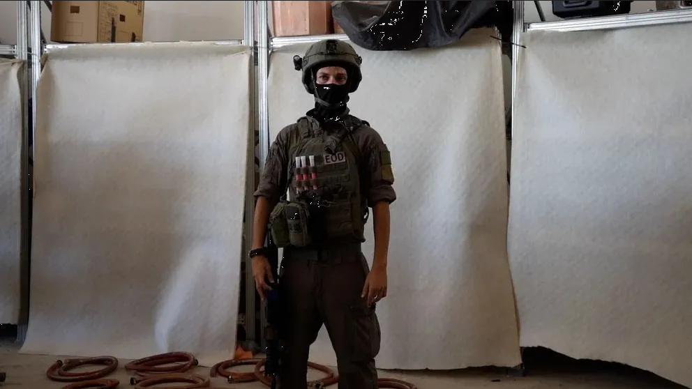 Israel asegura arsenal de Hamás y encuentra armas fabricadas por Irán y Corea del Norte