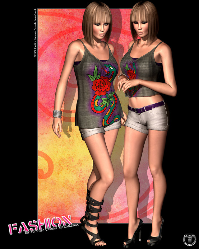 Fashion for Summer Casuals by kobamax