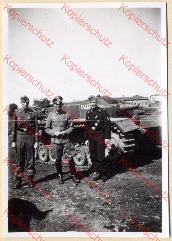 Panzer Sturmgeschütz Stug.Abtl.202 Kommandeur