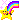 left star rainbow bracket