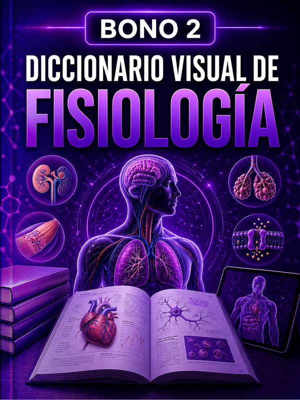 Portada del Bono 2 — Diccionario Visual de Fisiología