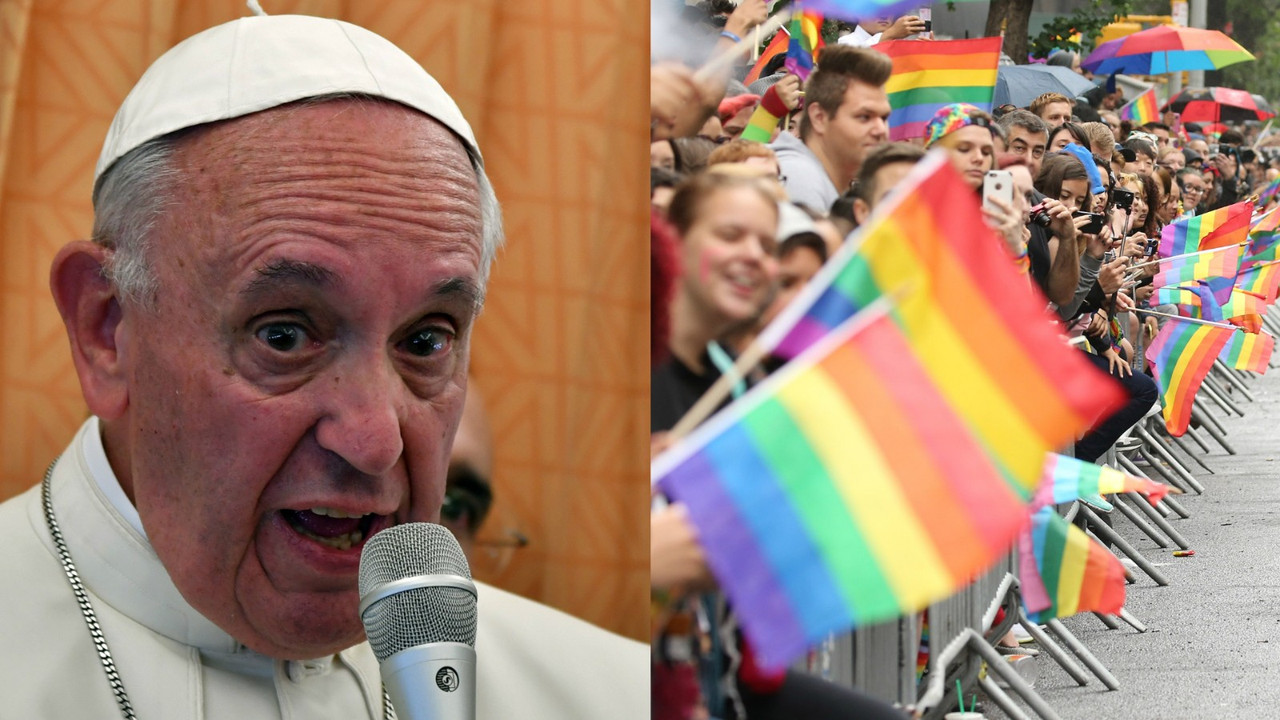 Papa Francisco pide a padres apoyar a sus hijos homosexuales y no condenarlos