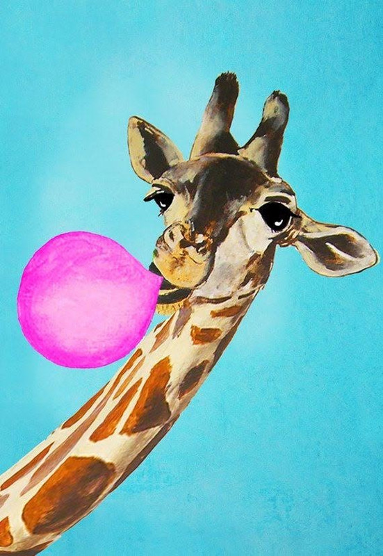 Giraffe_bubble_gum