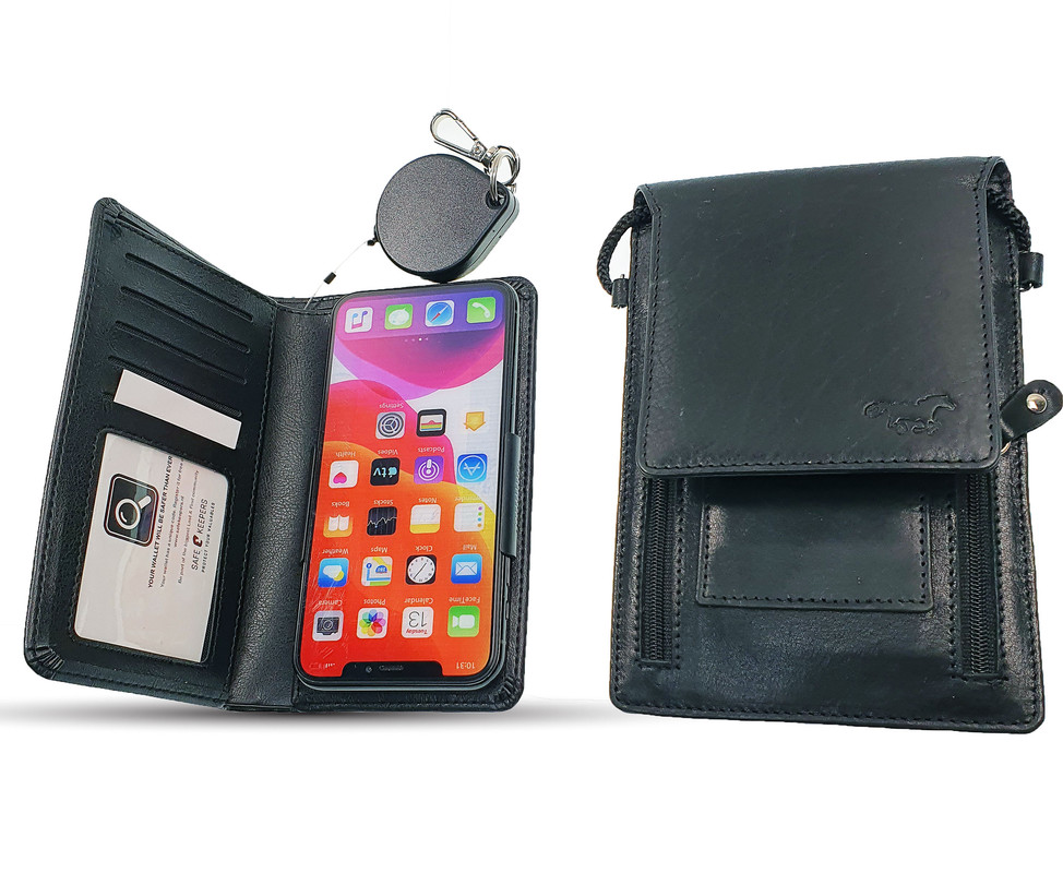 ACTIE! Congac Telefoonhoes met Trekkoord plus Nektasje Mobiel XL Reisportemonnee ACTIE! Congac Telefoonhoes met Trekkoord plus Nektasje Mobiel XL Reisportemonnee