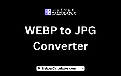 WEBP to JPG Converter