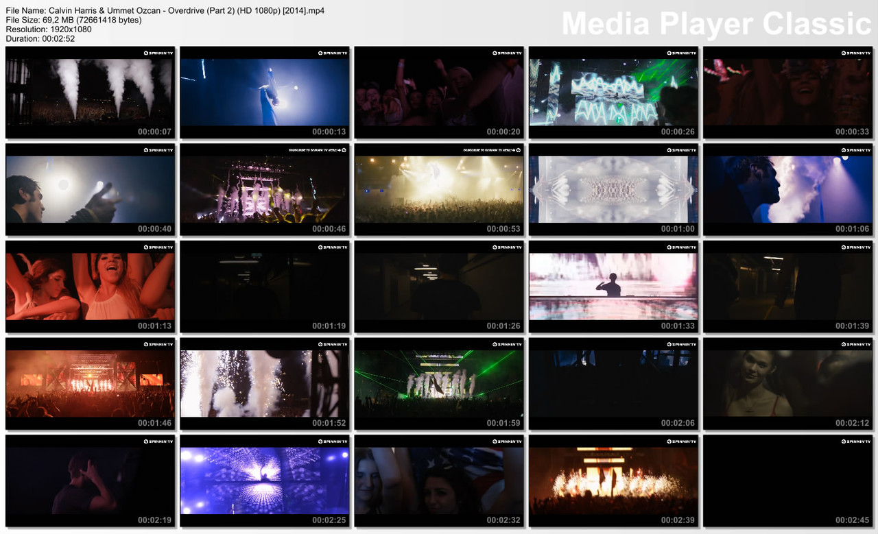 Calvin Harris & Ummet Ozcan - Overdrive (Part 2) (HD 1080p) [2014]